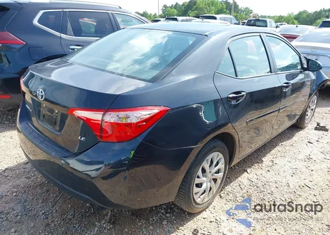 2018 Toyota Corolla Le from USA, damaged, VIN 2T1BURHE1JC082619